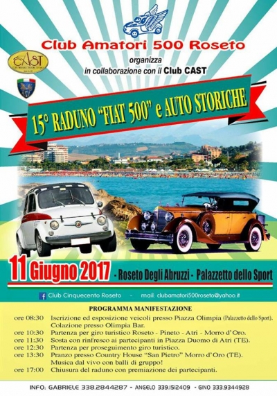 Roseto riscopre il fascino delle auto d’epoca